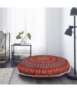 Round Mandala Flore Pillow Cushion 32&quot; Seating Throw Cover Hippie Decora... - $14.99