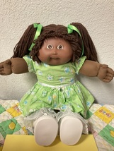 RARE Vintage Cabbage Patch Kid Girl African American HM#5 KT Factory - £280.64 GBP