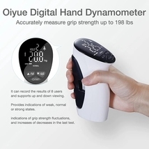 Digital Electric Hand Gripper Hand Dynamometer Counting Gripper   - £43.24 GBP