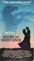 RETURN to SNOWY RIVER (vhs) Australia&#39;s spectacular Victorian Alps, land feud - £4.40 GBP