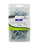 FPC88S-100 Long Steel Rivets - 1/4&quot; Diameter, 1/2&quot; Grip - 100 Count - $32.11