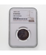 1859-S 25C Assis Liberty Quarts Classé Par NGC Comme XF Détails ( Obv. D... - $44,862.08 MXN