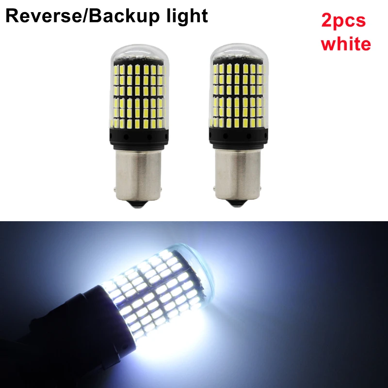 Car Error free LED Stop ke light Rear turn signal light bulb For  208 2013+ Reve - $174.91