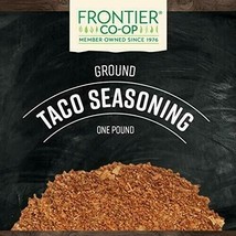 Frontier Co-op Taco Seasoning, Kosher, Salt-Free, Non-irradiated | 1 lb.... - £15.59 GBP