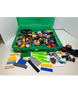 Lego Bulk 1.8 Lbs. + Lego Plastic Case - Bricks, Plates, Wheels, Random ... - £43.80 GBP