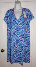 NWT LILLY PULITZER BARTON BLU STAR GAZING SHORT SLEEVE ETTA DRESS XXL - $1,330.33 MXN
