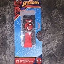 Marvel Spiderman Spinner Digital Watch for Boys- Lift Cover &amp; show Dial Ages 6+ - £20.29 GBP