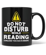 PixiDoodle Drinking Beer Lovers Funny Book Reading Coffee Mug (11 oz, Bl... - €22,34 EUR+