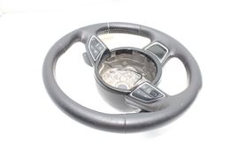 12-18 AUDI A6 C7 STEERING WHEEL 3 SPOKE W/ SHIFT PADDLES E4186 image 4