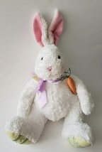 Some Easter Bunny Loves You White Pink Ears 12&quot; sitting Hallmark - £17.17 GBP