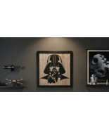 Darth Vader Silhouette Framed Wall Art — Outer Rim Props - $24.99