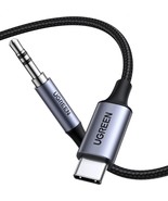 UGREEN USB C to 3.5mm Audio Adapter Hi-Fi Stereo Type C to Aux Headphone... - £15.68 GBP