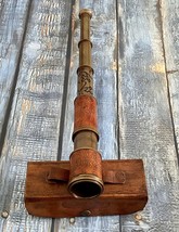 Vintage Brass Telescope Antique 18&quot; Hand Extending Naval Victorian Pirate Gifts. - £34.78 GBP