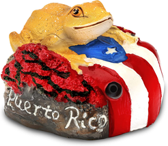Puerto Rican Coqui with Sound- Souvenir, Motion Sensor Authentic Singing Gift- B - £31.42 GBP