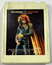 Neil Diamond - Hot August Night 8 Track Tape Cartridge 1972 MCA Records ... - $6.75