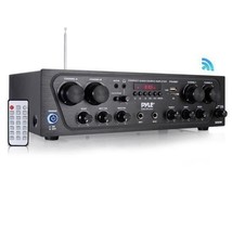 Pyle Bluetooth Audio Amplifier, 4-Ch. Audio Source Stereo Receiver System - $166.24