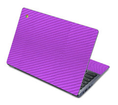 LidStyles Carbon Fiber Laptop Skin Protector Decal Acer Chromebook C740 image 6