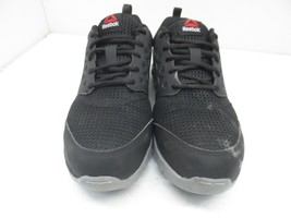 Reebok Work Women&#39;s Sublite Safety Cushion Work Shoe RB4041 Black/Grey Size 8.5M - £39.05 GBP