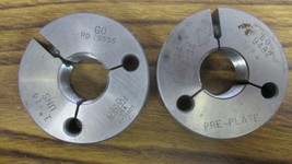 Go and No Go Thread Ring Gage Set 1&quot;-14 UNS-3A - $247.50