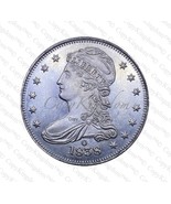 1838 O Capped Bust Half Dollar Rare Key Date COPY coin - £11.76 GBP