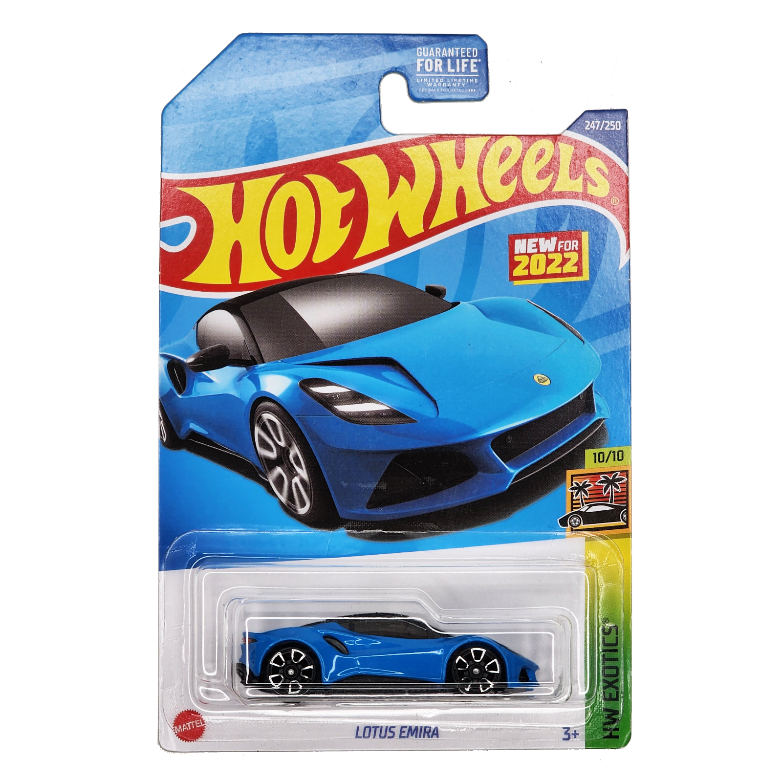 Lotus Emira  HW Exotics  Hot Wheels 2022 Diecast Metal Licensed Replica 10/10 NU Item image 2