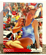 Coca Cola - 1500 Piece Jigsaw puzzle - Bathing Beauties -EOL  NEW - $726.99 MXN