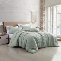 - Comforter Set - Down Alternative Brushed Microfiber - Elegant All Season Bedsp - £51.69 GBP