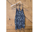 H&amp;M Divided Womens Black &amp; White Geometric Print Tank Top Size 4 - $11.30