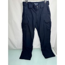 5.11 Tactical Men Pants Ripstop Navy Blue Cargo Workwear Police Medic 30X32 - $29.67