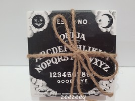 Halloween Ouija Board Ceramic Stone Drink Coasters Set Of 4 - £22.27 GBP