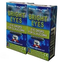 Ethos NAC Bright Eyes eye drops for Glaucoma 2 Boxes 20ml - £114.86 GBP