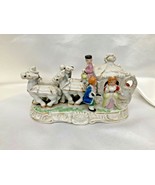 Vintage Japan Hand Painted Horse Stage Coach Figurine - £75.05 GBP