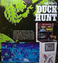 Duck Hunt Arcade Flyer Vintage Original 1973 Retro Game Artwork 8.5&quot; x 11&quot; - £18.39 GBP
