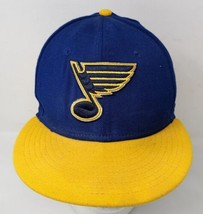 Vintage St Louis Blues Hockey NHL New Era 9Fifty Snapback Wool Baseball Cap Hat - £15.81 GBP