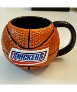 Snickers Candy Bar Mug Galerie 7 oz Basketball Embossed Coffee Cup licen... - £7.89 GBP