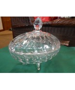 Beautiful Crystal 3 Legged CANDY NUT DISH - £12.33 GBP