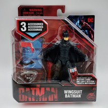 The Batman - Wingsuit Batman 3.75” Action Figure w/ 3 Accessories - NEW - £7.80 GBP