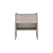 Nightstand Ferku, Bedroom, Light Gray - $103.99