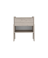 Nightstand Ferku, Bedroom, Light Gray - $103.99