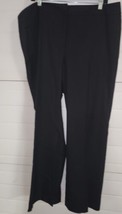Womens Semantiks 18W Black Pinstripe Dress Pants Slacks Work Church Gent... - $15.99
