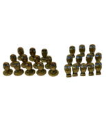 Brass AOE Alpha Theta Epsilon Greek Owl Of Athena Figurine Lot - €167,52 EUR