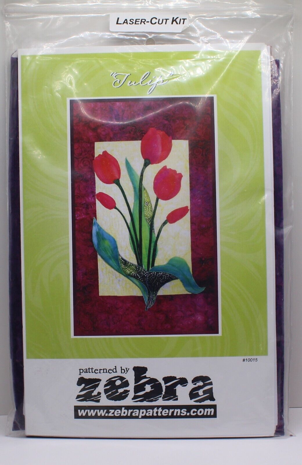 NIP Zebra Patterns Tulip Laser Cut Kit - $28.49
