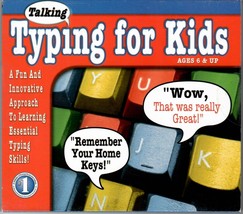 Talking Typing for Kids PC CD-ROM Learning Keyboarding Skill Software (N... - £7.70 GBP