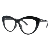 Blue Light Blocking Glasses Womens Oversized Cateye Style Eyeglasses UV400 - £11.94 GBP