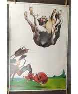 1977 Scandecor Hunting Art Print Poster 27x39&quot; Claude Serre Comedy/Humor... - €128,95 EUR