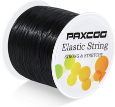 Black Elastic Stretchy String ,  Stretch Bead Cord for Bracelets, Necklaces, Jew - £7.64 GBP