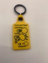 Vintage Uni-Lock System Keychain Promotional - $5.20