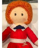 1982 Knickerbocker 16&quot; Little Orphan Annie Plush *Pre-Owned w/NO SANDY ff1 - $222.55 MXN