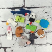 Finger Puppets Lot of 11 Animals Educational Kids  - £7.75 GBP