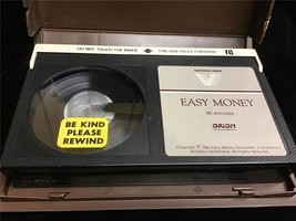 Betamax Easy Money 1983 Michael Blackson   NO COVER, HARD CASE - $6.00